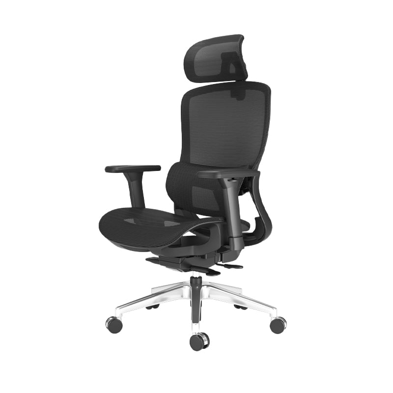 Adjustable Arms Office Chair Mesh Desk Chair with Wheels for Home