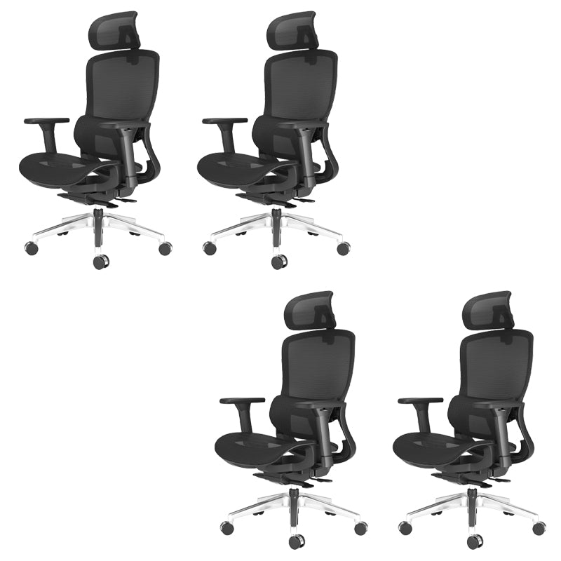 Adjustable Arms Office Chair Mesh Desk Chair with Wheels for Home