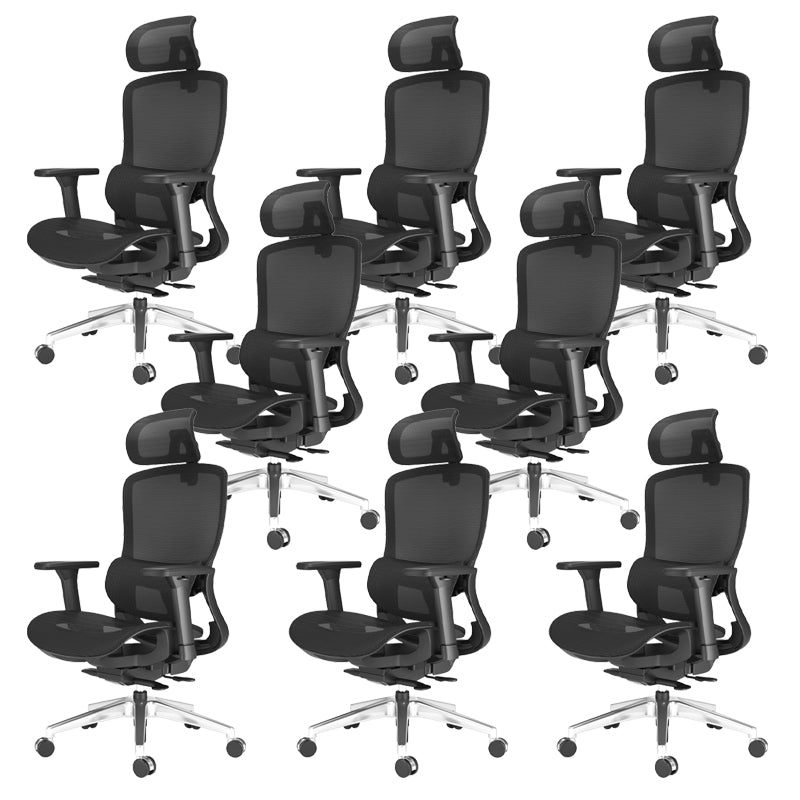 Adjustable Arms Office Chair Mesh Desk Chair with Wheels for Home