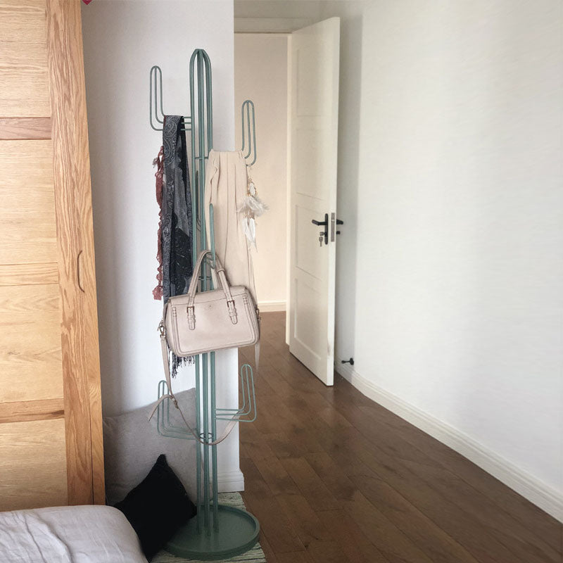 Iron Coat Hanger Free Standing 70.86 Inch Coat Rack for Living Room