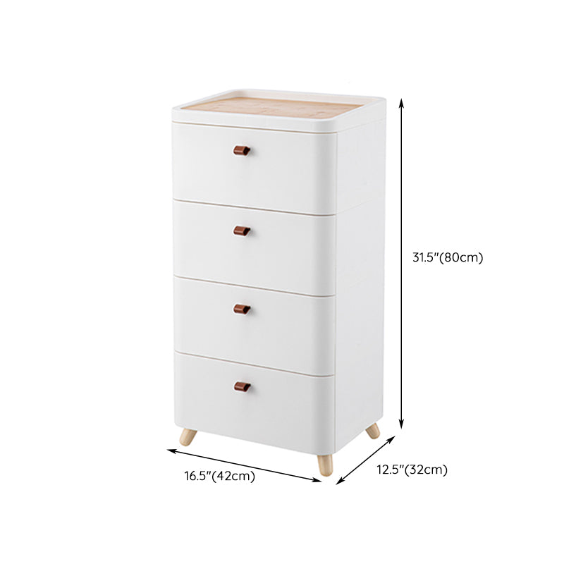 Modern Plastic File Cabinet Drawers Filing Cabinet for Office