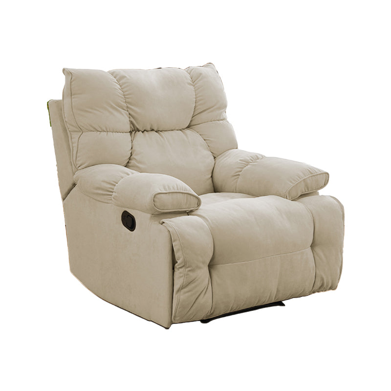 Polyester Blend Standard Recliner Adjustable Recliners with Lumbar Support