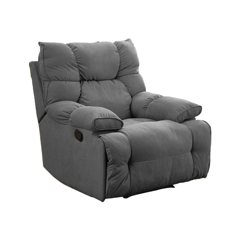 Polyester Blend Standard Recliner Adjustable Recliners with Lumbar Support