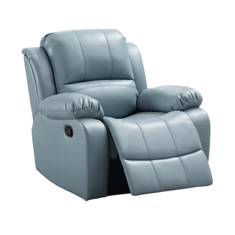 Faux Leather Standard Recliner Adjustable Recliner Chair with Lumbar Support