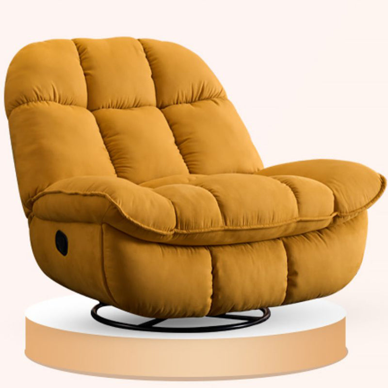 Metal Recliner Chair Recliner Swivel Rocker Recliner Chair Solid Color