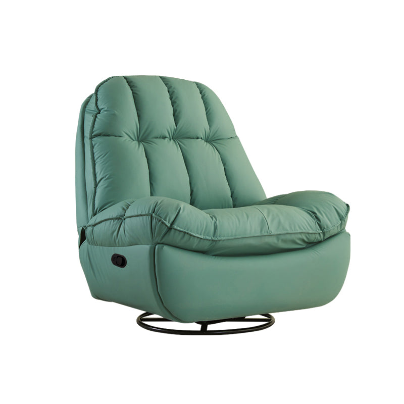 Metal Recliner Chair Recliner Swivel Rocker Recliner Chair Solid Color