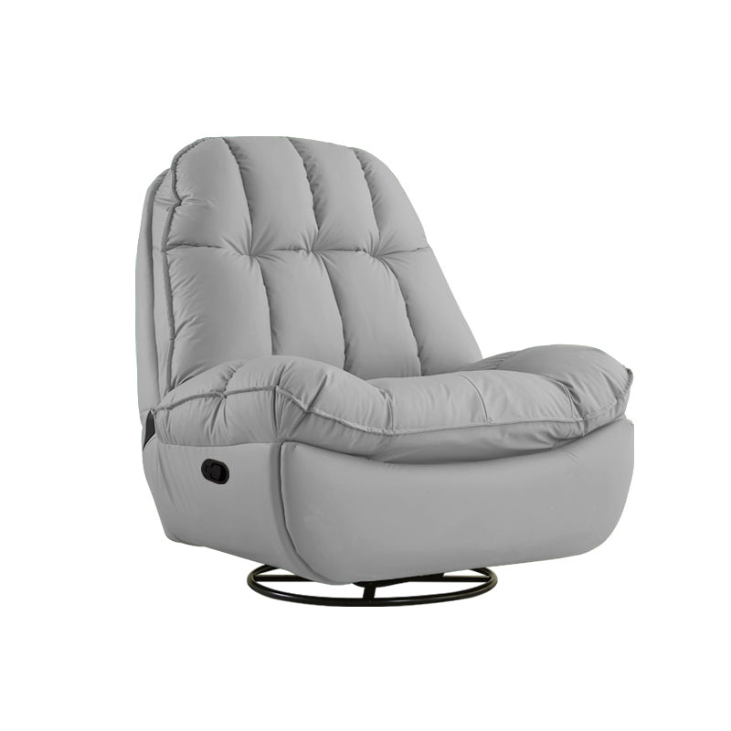 Metal Recliner Chair Recliner Swivel Rocker Recliner Chair Solid Color