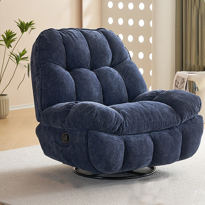 Metal Frame Standard Recliner Solid Color Recliner Chair with Storage