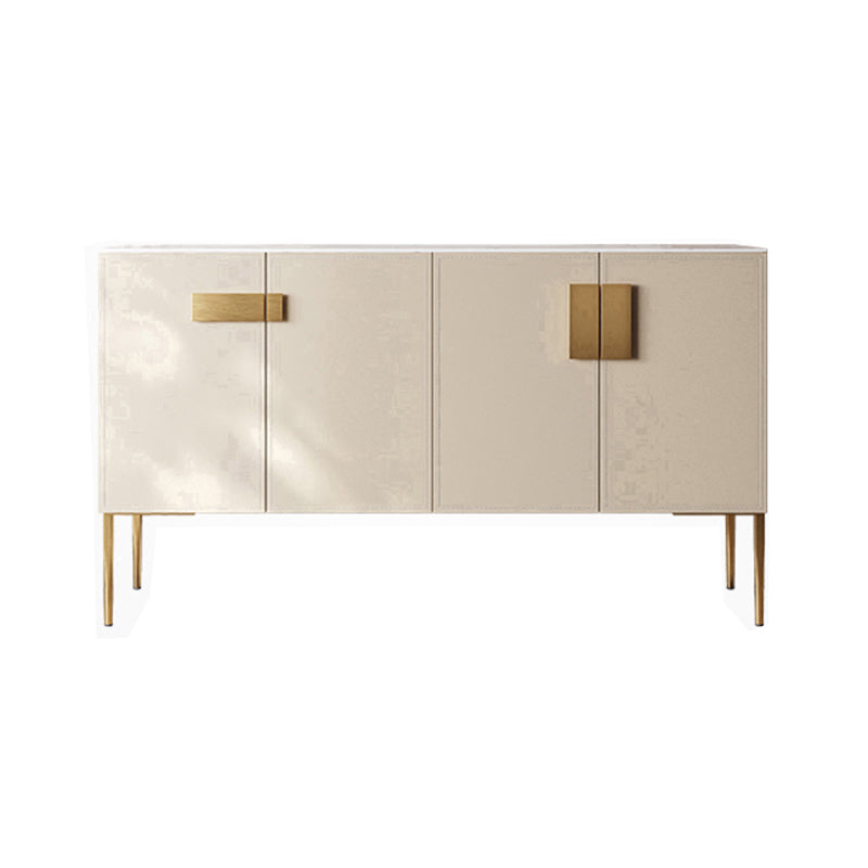 Modernism Stone Sideboard Table Cabinets Included Sideboard for Living Room