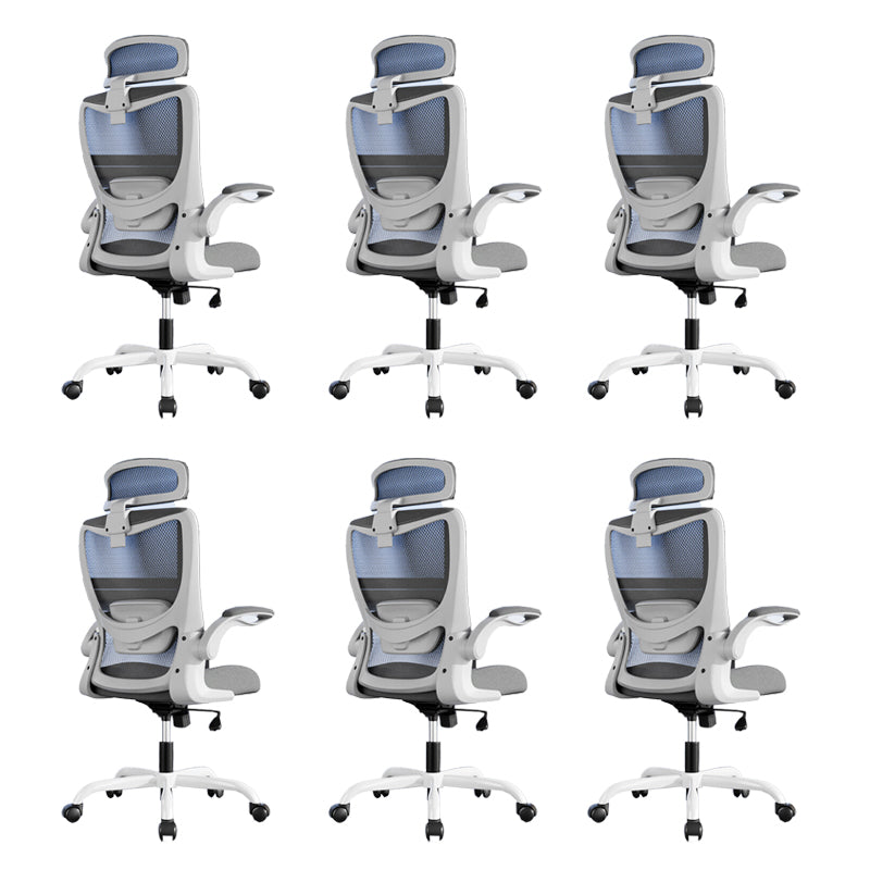 Removable Arms Slide Chair Tilt Mechanism Ergonomic Desk Chair with Wheels