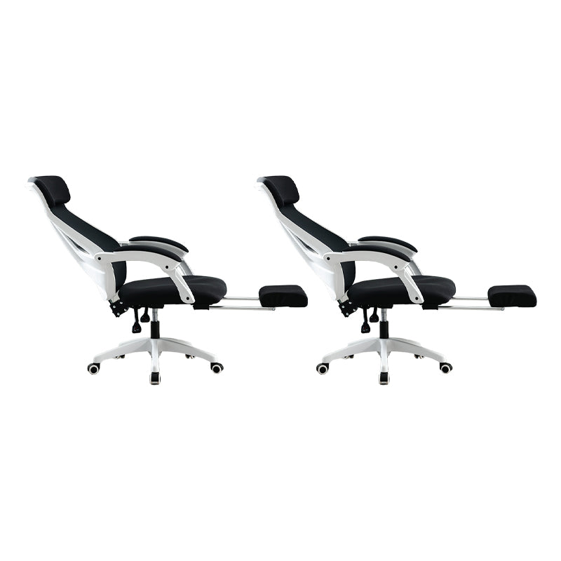 Padded Arms Office Chair No Distressing Tilt Mechanism Ergonomic Slide Chair