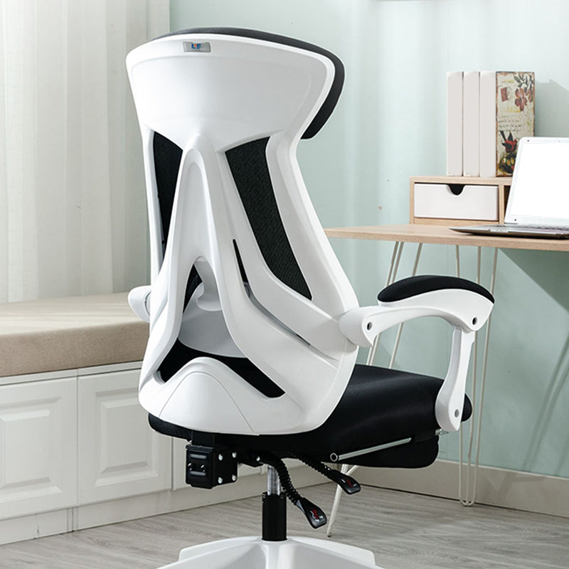 Padded Arms Office Chair No Distressing Tilt Mechanism Ergonomic Slide Chair