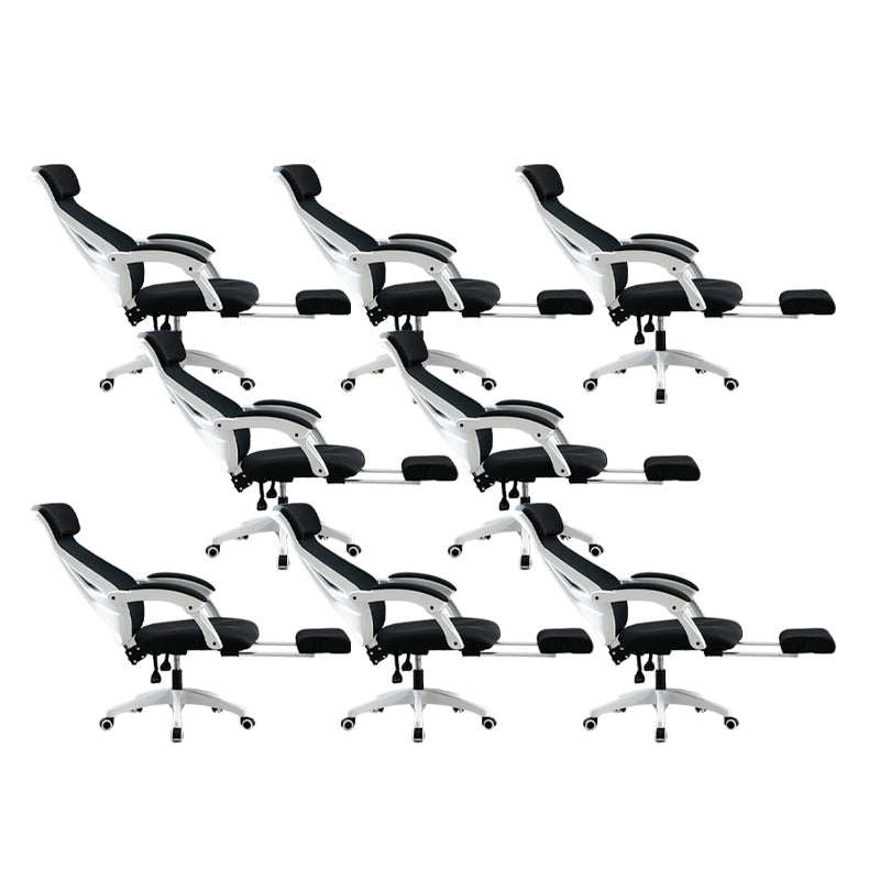 Padded Arms Office Chair No Distressing Tilt Mechanism Ergonomic Slide Chair