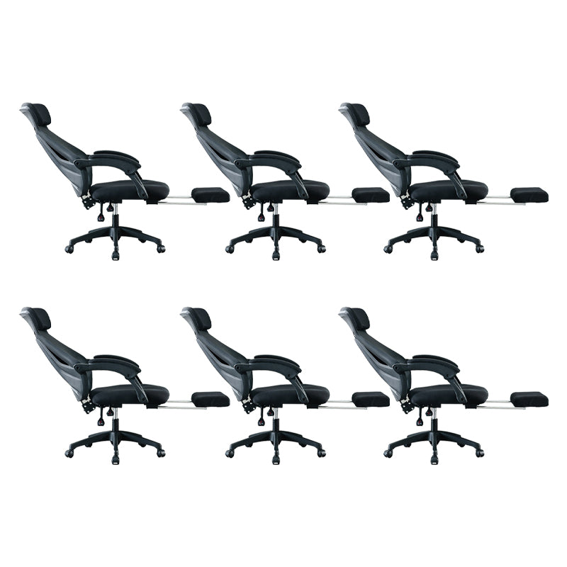 Padded Arms Office Chair No Distressing Tilt Mechanism Ergonomic Slide Chair