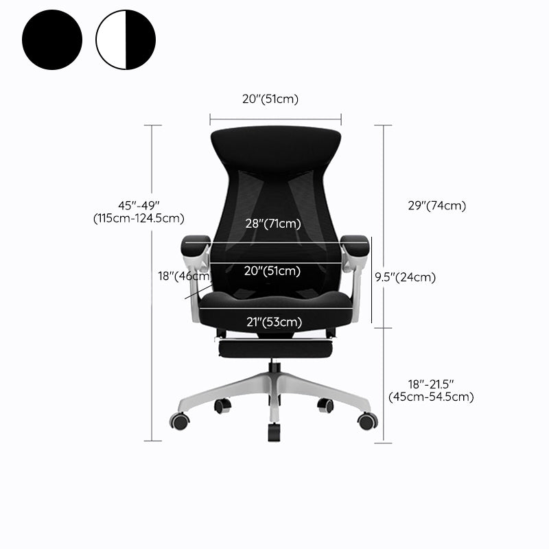 Padded Arms Office Chair No Distressing Tilt Mechanism Ergonomic Slide Chair