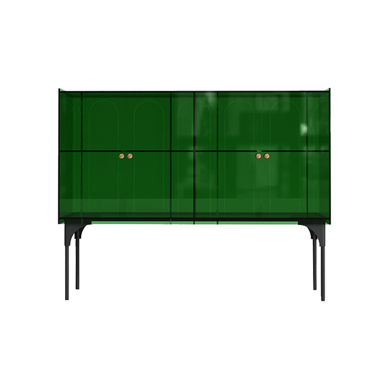 Modern Acrylic Living Room Sideboard Cabinet 15-inch Wide Credenza