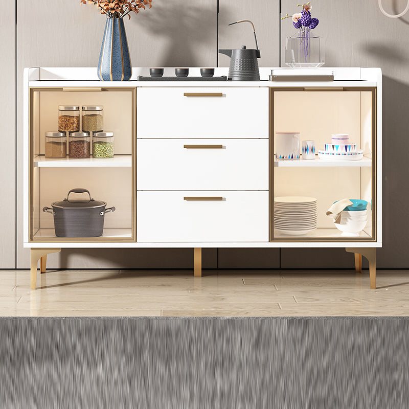 Cabinets Storage Modern Buffet Stand Engineered Wood Buffet Sideboard