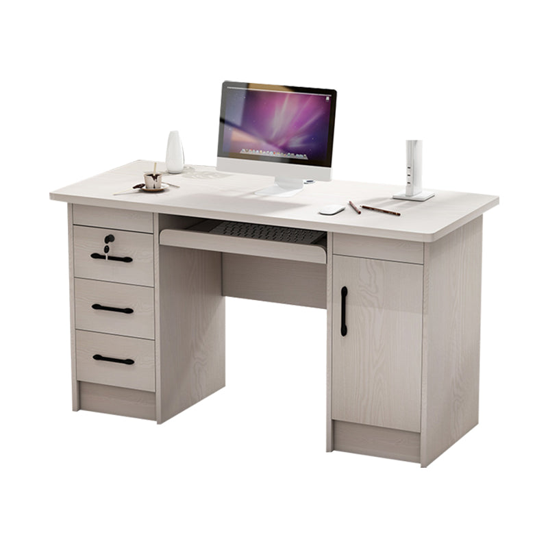 Engineered Wood Writing Desk Industrial Rectangular Office Desk