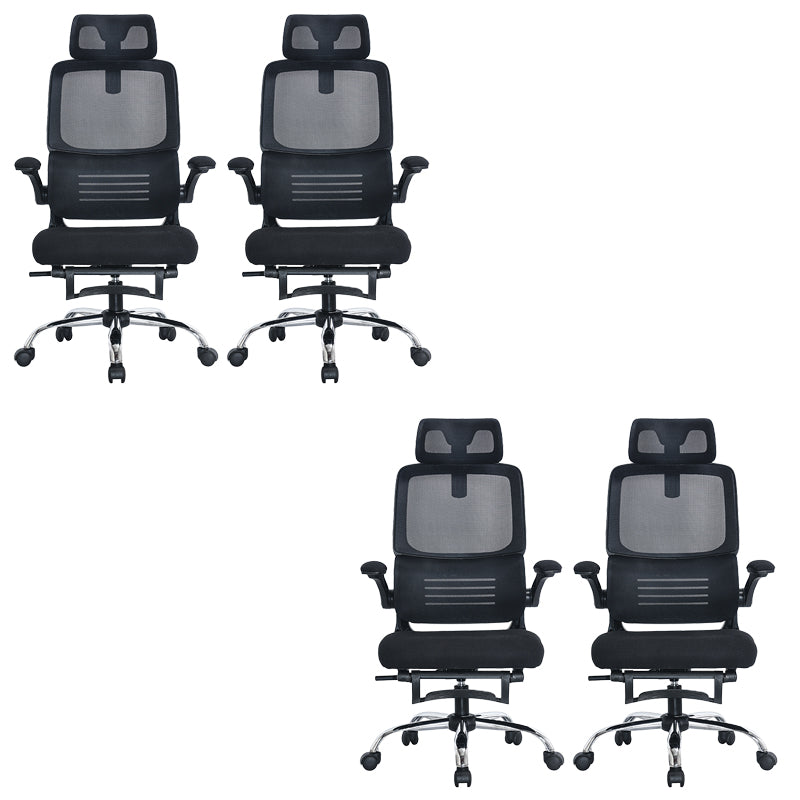 Removable Arms Office Chair Modern Tilt Mechanism No Distressing Ergonomic Slide Chair