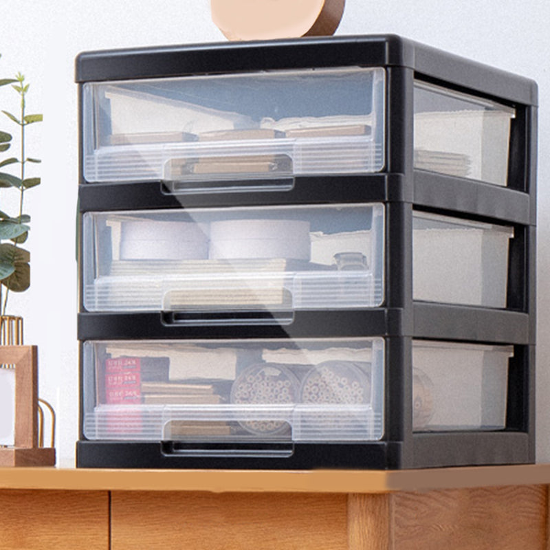 Modern Plastic Filing Cabinet Drawers Storage Filing Cabinet for Office