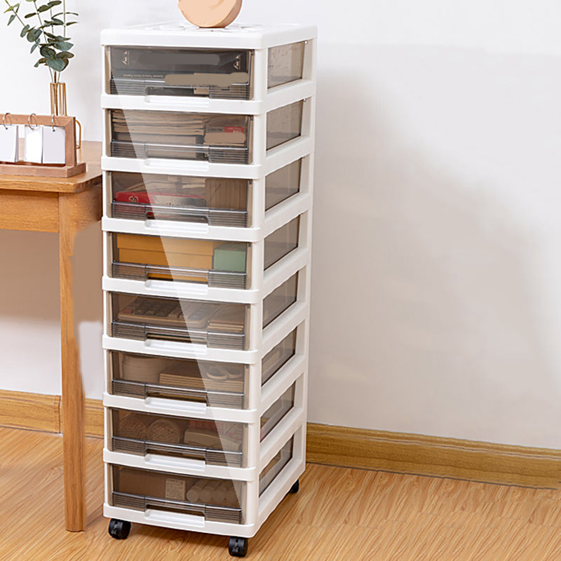 Modern Plastic Filing Cabinet Drawers Storage Filing Cabinet for Office