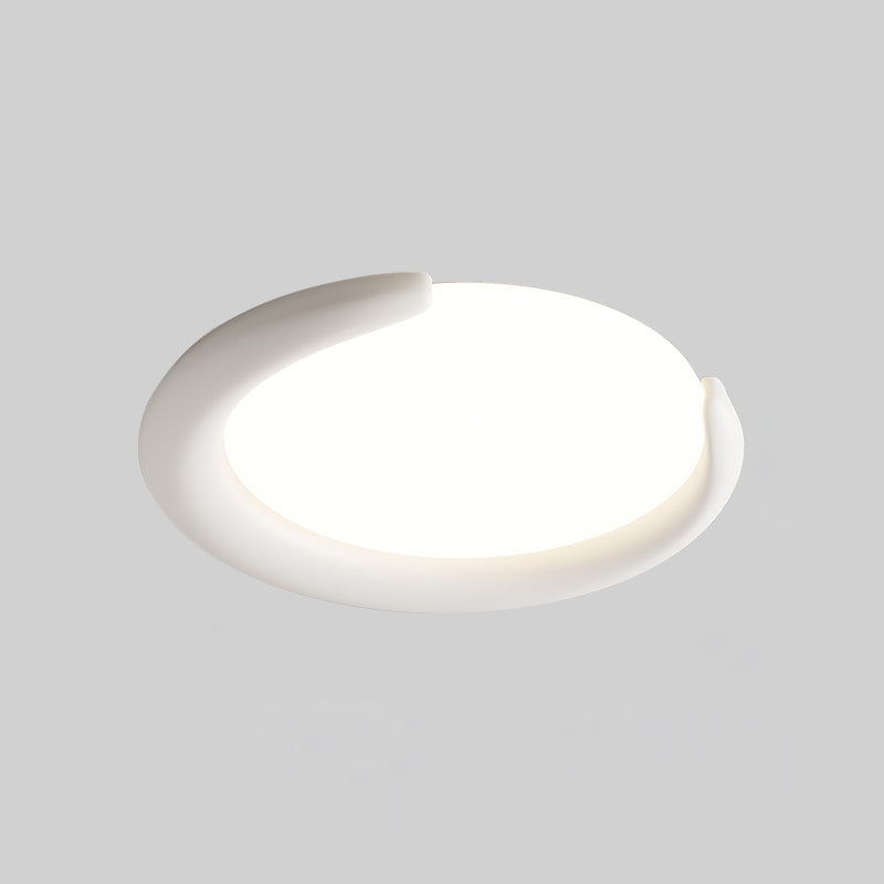 Modernism Flush Mount Ceiling Light Fixture with Resin for Bedroom