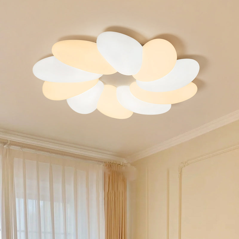 Modernism Acrylic Flush Mount Ceiling Light Fixture for Bedroom