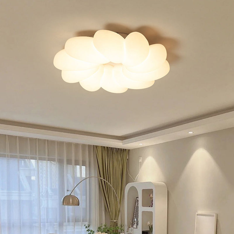 Modernism Acrylic Flush Mount Ceiling Light Fixture for Bedroom