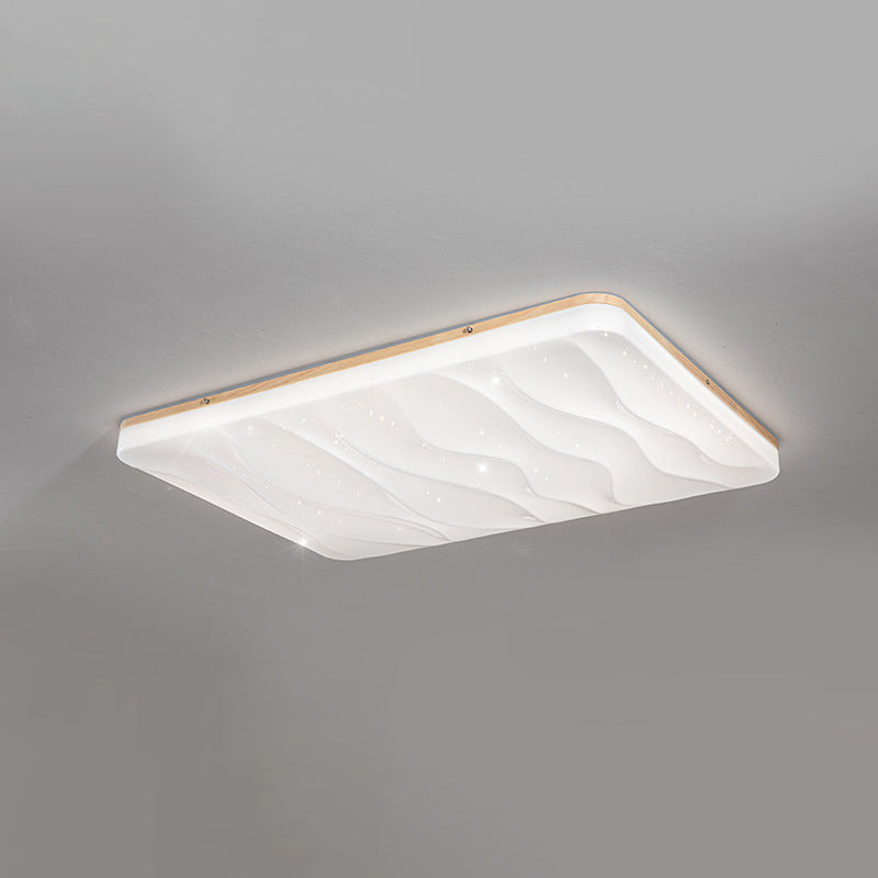 Unique Shape Flush Ceiling Lights Modern Acrylic Flush Mount Lighting