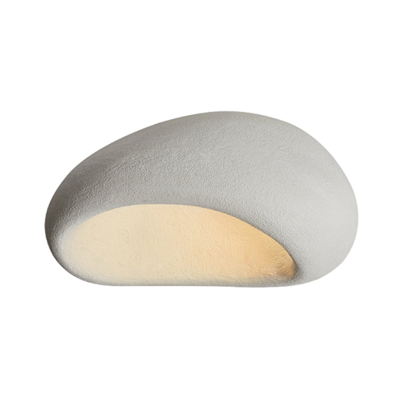 Stone Shape Modern Ceiling Flush 1 - Light Resin Ceiling Flush Mount