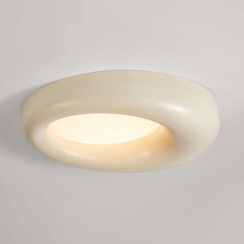 Aluminum and Acrylic Flush Mount Nordic Round LED Ceiling Flush