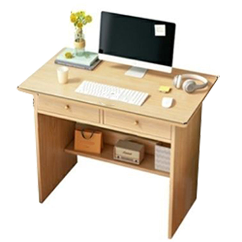 Engineered Wood Writing Desk Contemporary Rectangular Desk for Office