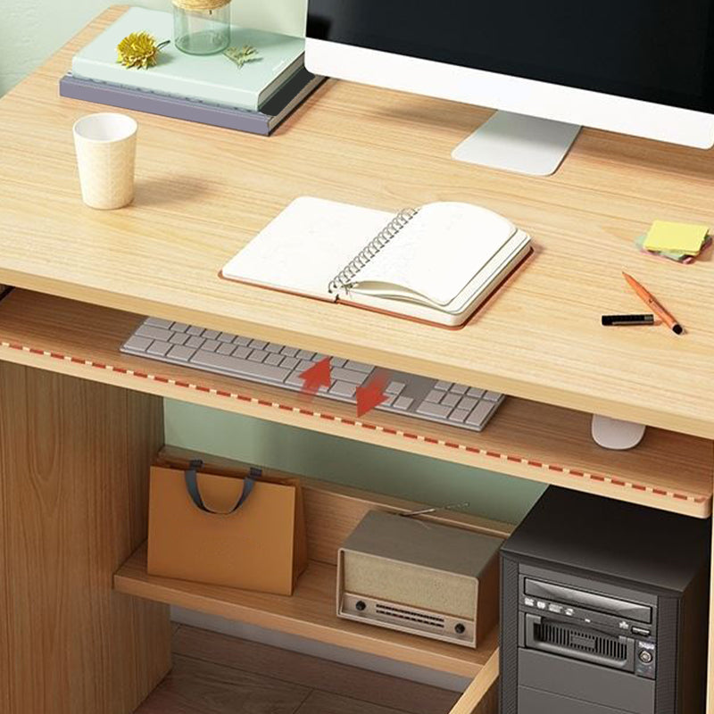 Engineered Wood Writing Desk Contemporary Rectangular Desk for Office