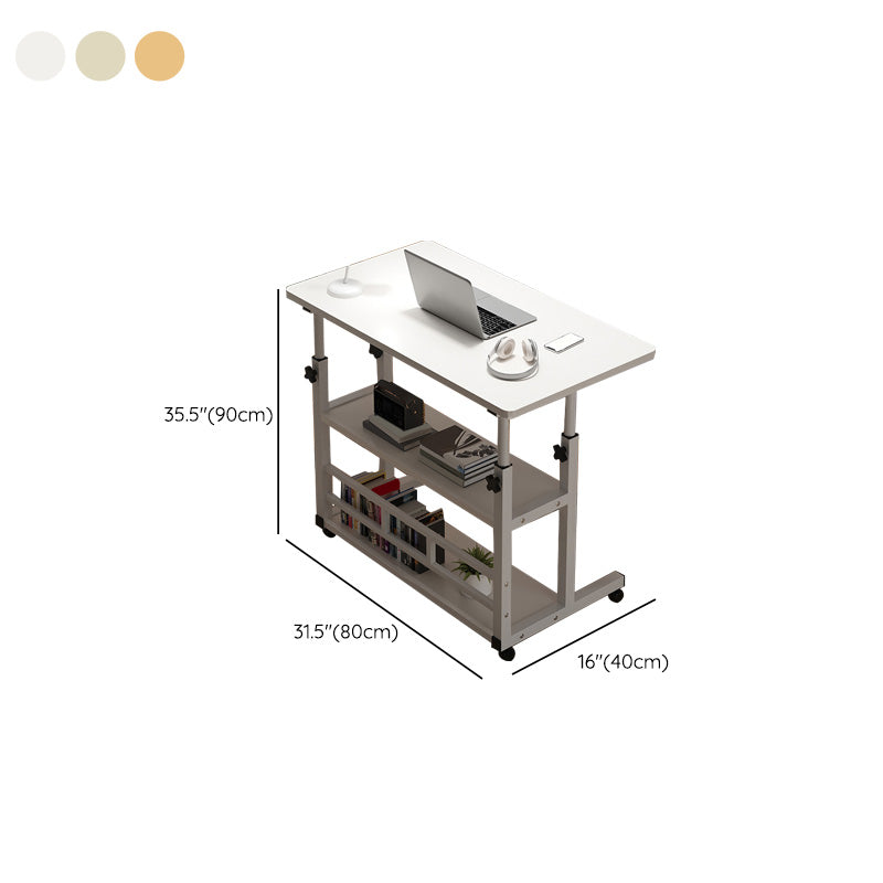 Modern Style Bedroom Office Desk Adjustable Height Writing Desk