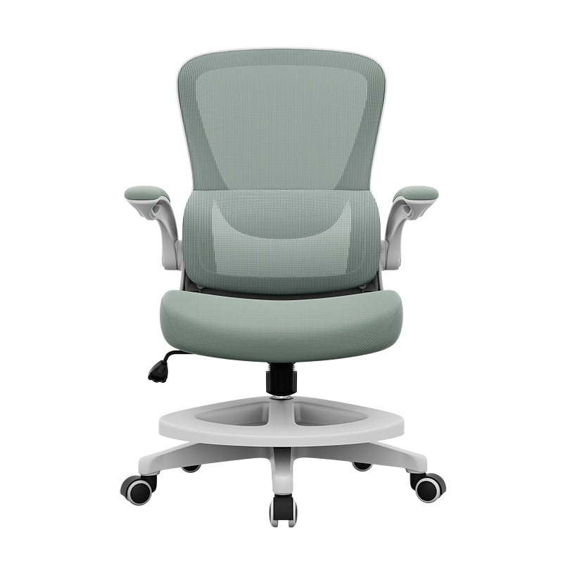 Removable Arms Desk Chair Modern No Distressing Ergonomic Slide Chair with Wheels