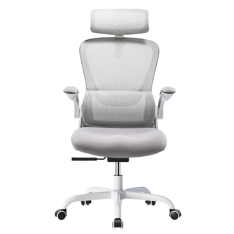 Removable Arms Desk Chair Modern No Distressing Ergonomic Slide Chair with Wheels