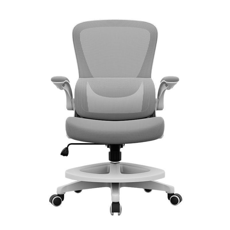 Removable Arms Desk Chair Modern No Distressing Ergonomic Slide Chair with Wheels