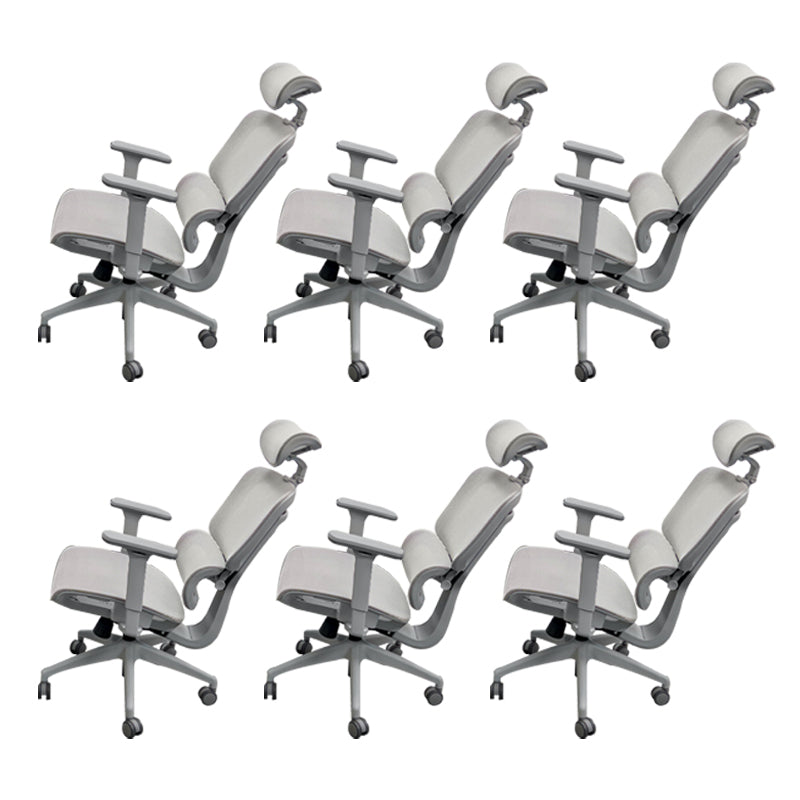 Modern Adjustable Office Chair Distressing Ergonomic Desk Chair with Wheels