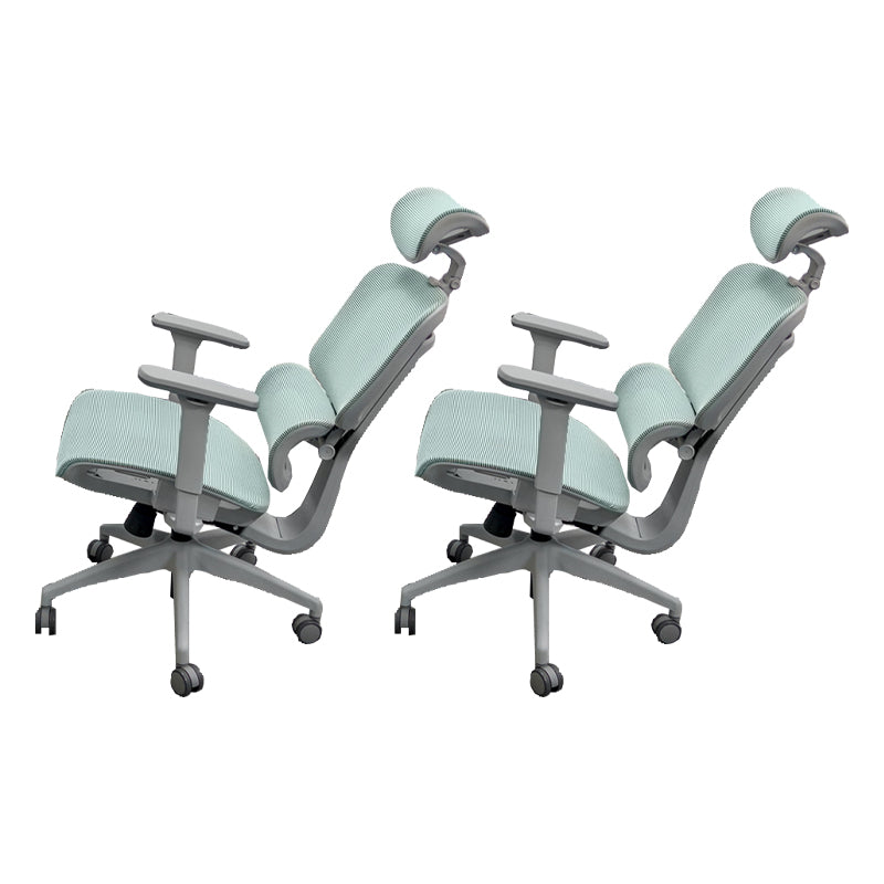 Modern Adjustable Office Chair Distressing Ergonomic Desk Chair with Wheels