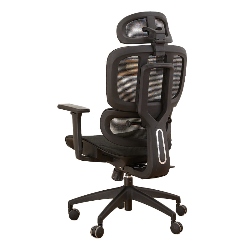 Modern Adjustable Office Chair Distressing Ergonomic Desk Chair with Wheels