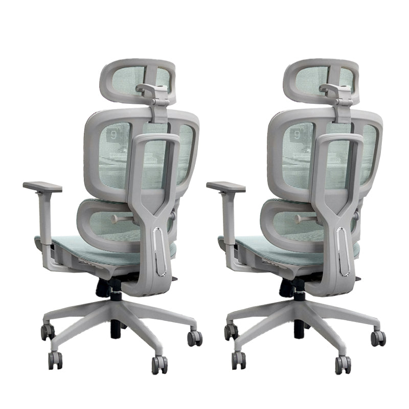 Modern Adjustable Office Chair Distressing Ergonomic Desk Chair with Wheels