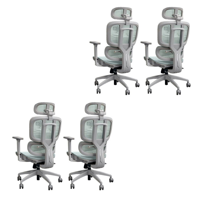 Modern Adjustable Office Chair Distressing Ergonomic Desk Chair with Wheels