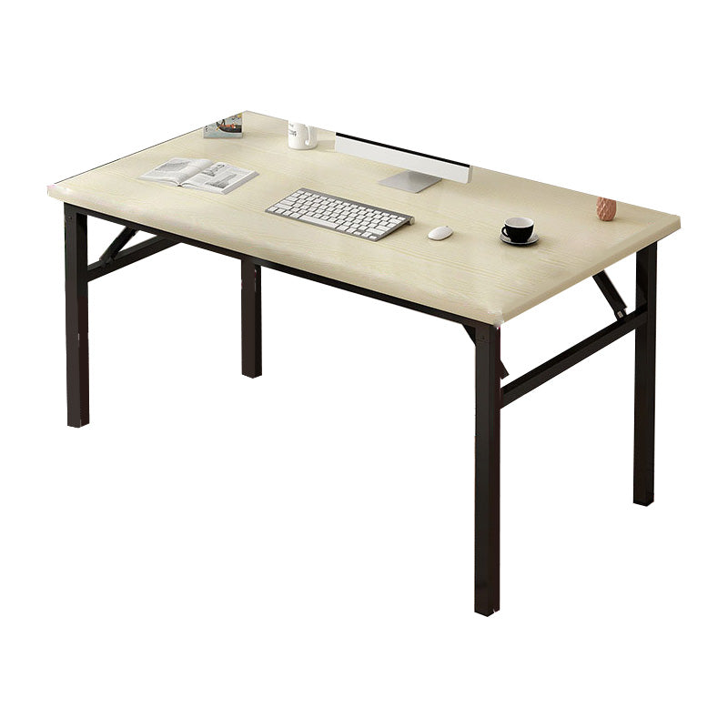 Contemporary Office Desk Rectangular 29.5"H Writing Desk for Bedroom