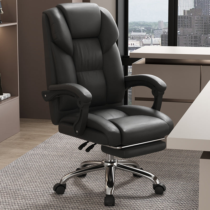 Swivel Arm Accent Chair Contemporary Office Chair for Living Room