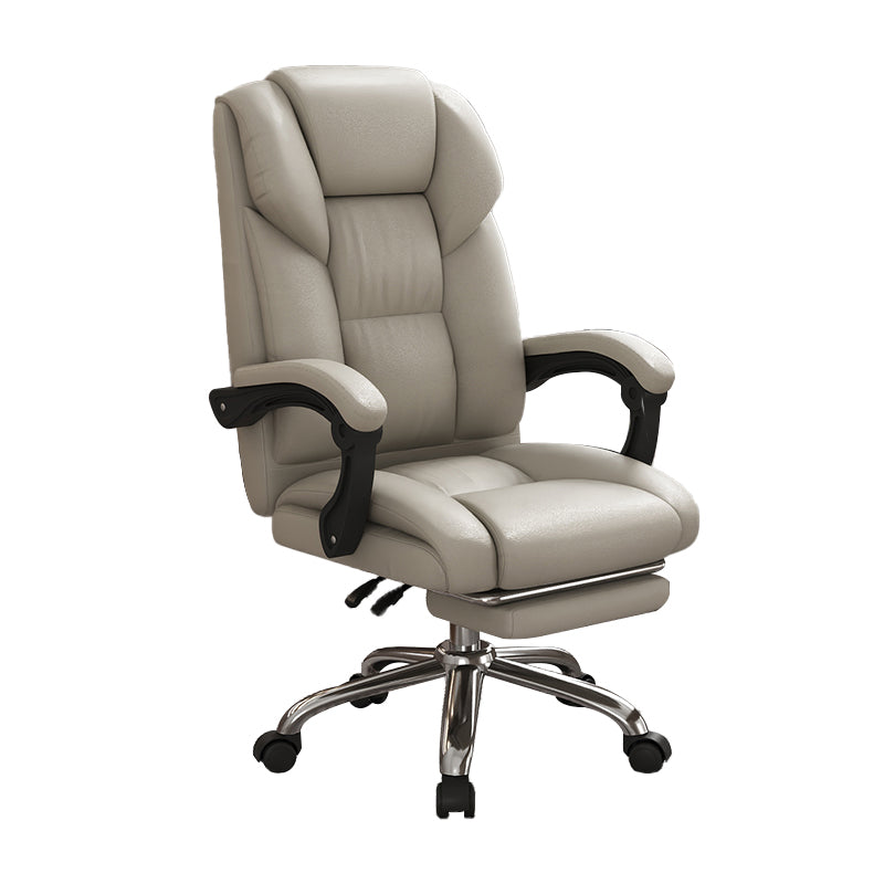 Swivel Arm Accent Chair Contemporary Office Chair for Living Room