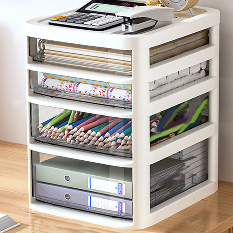 Modern Plastic File Cabinet Drawers Storage Filing Cabinet for Office