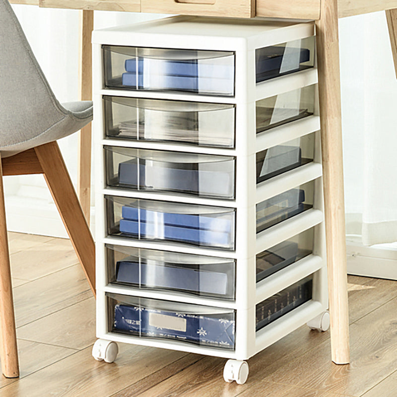 Storage Plastic Filing Cabinet Modern Drawers File Cabinet for Office