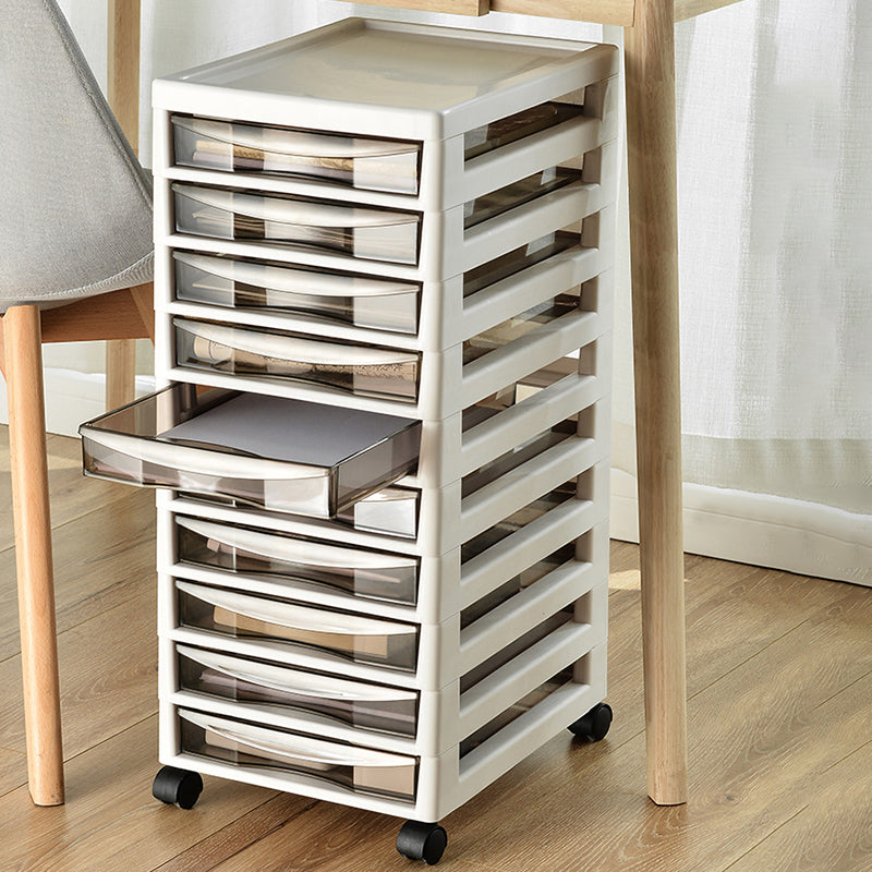 Storage Plastic Filing Cabinet Modern Drawers File Cabinet for Office