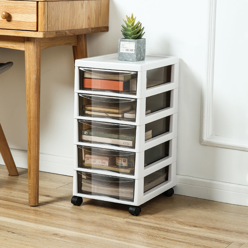 Storage Plastic Filing Cabinet Modern Drawers File Cabinet for Office