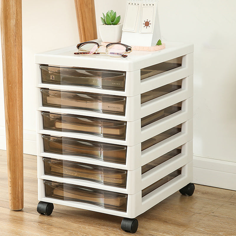 Storage Plastic Filing Cabinet Modern Drawers File Cabinet for Office